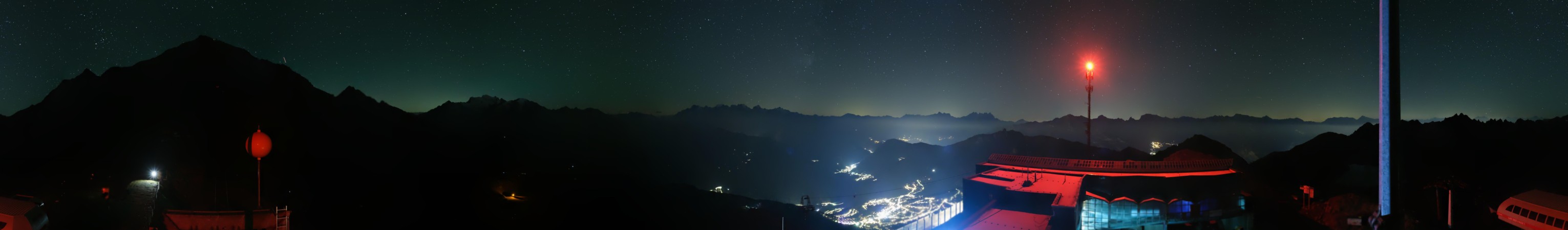Verbier - Téléverbier SA Les Attelas snow cam captured at 5 October 2026 at 11:53 pm GMT+2