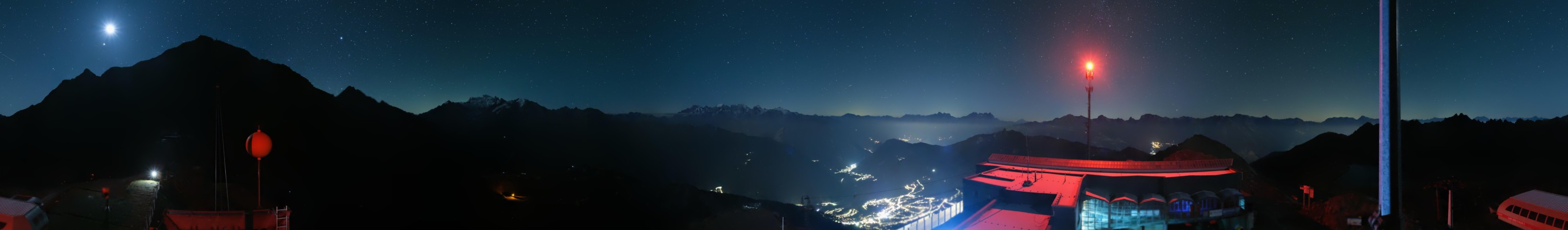 Verbier - Téléverbier SA Les Attelas snow cam captured at 6 October 2026 at 4:53 am GMT+2