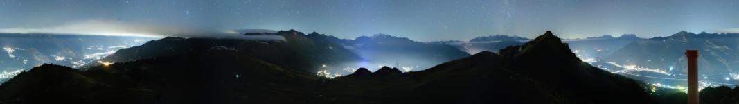 Verbier - Téléverbier SA Savoleyres snow cam captured at 10 September 2026 at 11:54 pm GMT+2