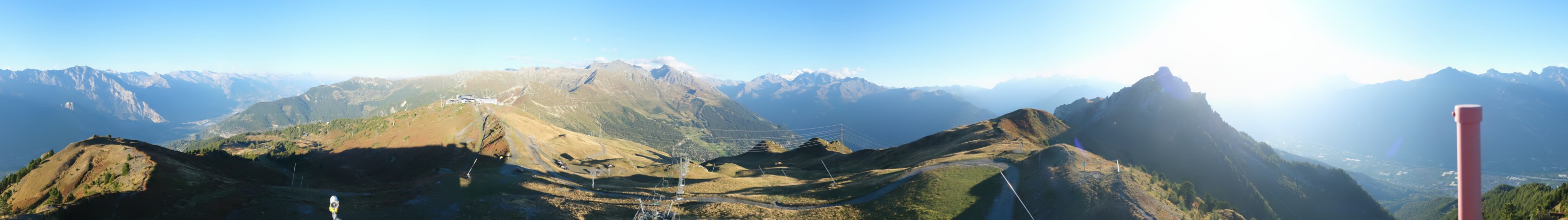Verbier - Téléverbier SA Savoleyres snow cam captured at 15 September 2026 at 6:44 pm GMT+2