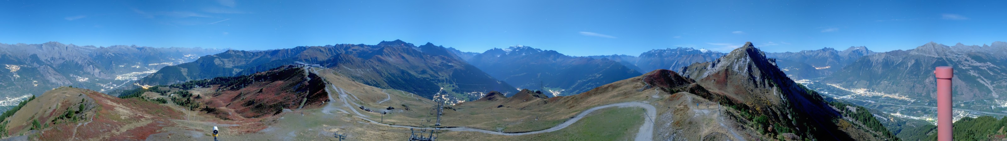 Verbier - Téléverbier SA Savoleyres snow cam captured at 25 September 2026 at 11:59 pm GMT+2