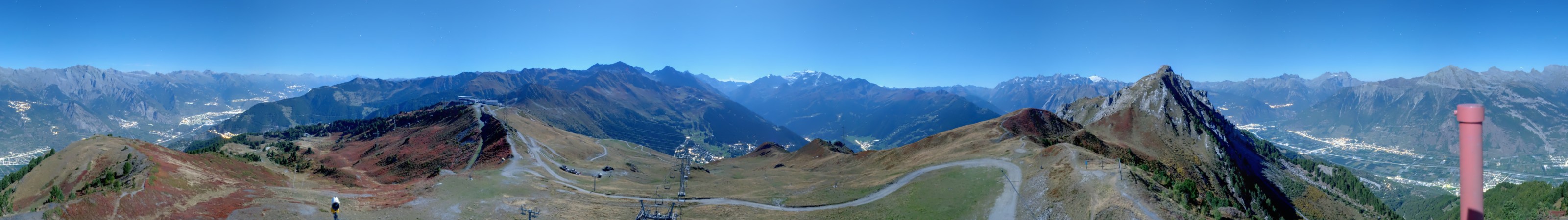 Verbier - Téléverbier SA Savoleyres snow cam captured at 26 September 2026 at 11:50 pm GMT+2