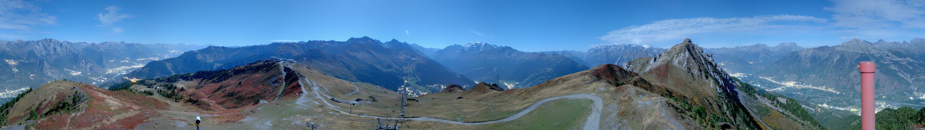 Verbier - Téléverbier SA Savoleyres snow cam captured at 27 September 2026 at 11:49 pm GMT+2