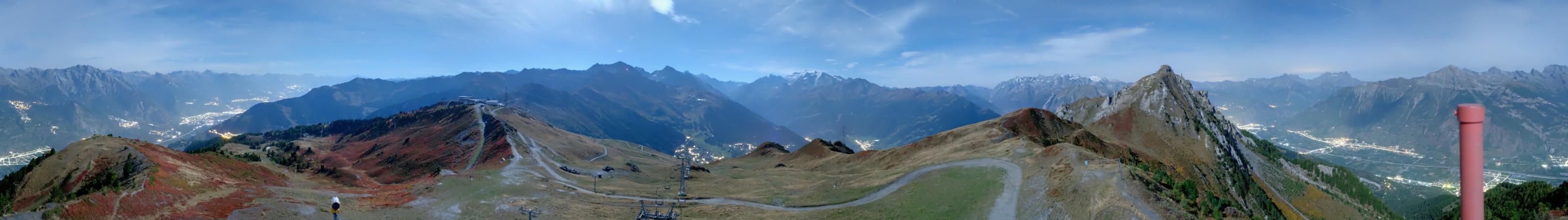 Verbier - Téléverbier SA Savoleyres snow cam captured at 28 September 2026 at 11:53 pm GMT+2