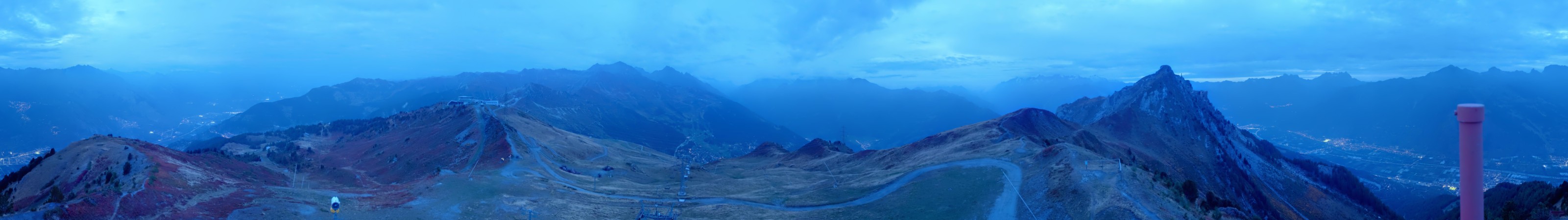 Verbier - Téléverbier SA Savoleyres snow cam captured at 30 September 2026 at 8:00 pm GMT+2