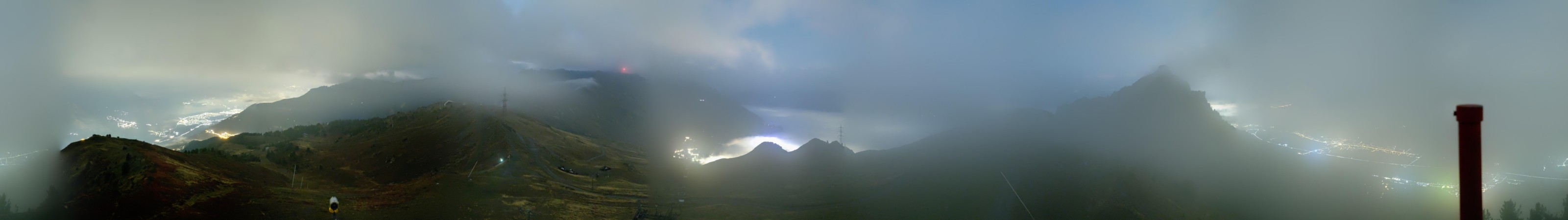 Verbier - Téléverbier SA Savoleyres snow cam captured at 2 October 2026 at 11:46 pm GMT+2