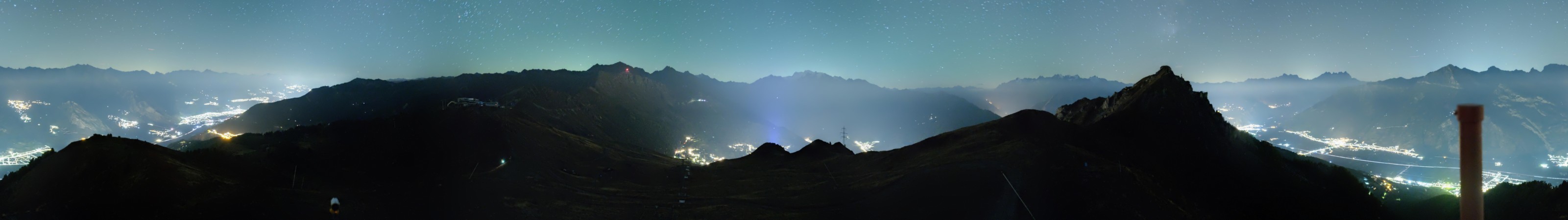 Verbier - Téléverbier SA Savoleyres snow cam captured at 5 October 2026 at 11:53 pm GMT+2