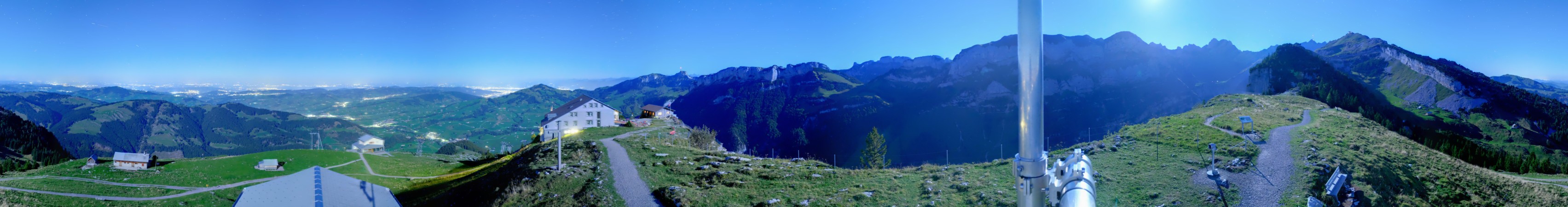 Wasserauen-Ebenalp Luftseilbahn Ebenalp snow cam captured at 22 September 2026 at 11:52 pm GMT+2