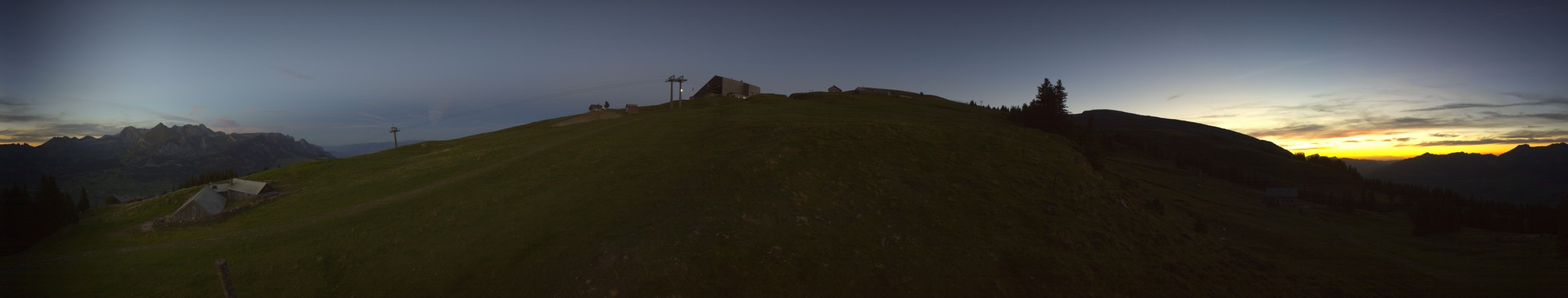 Wildhaus Bergbahnen AG Gamsalp snow cam captured at 23 September 2026 at 7:52 pm GMT+2