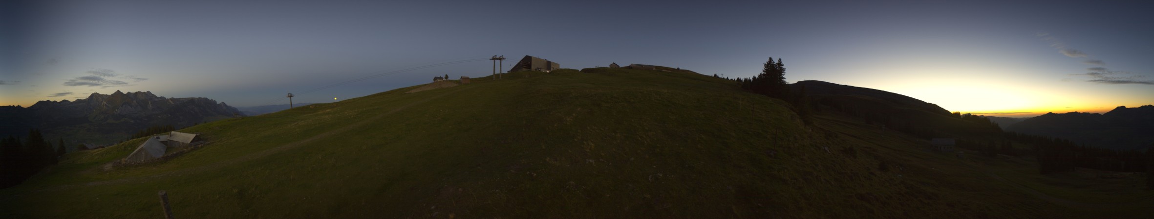 Wildhaus Bergbahnen AG Gamsalp snow cam captured at 27 September 2026 at 7:36 pm GMT+2