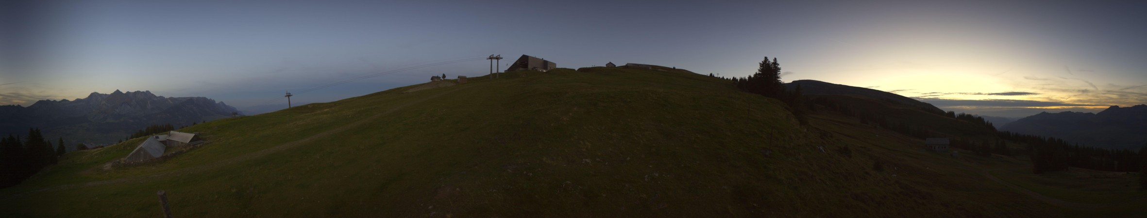 Wildhaus Bergbahnen AG Gamsalp snow cam captured at 30 September 2026 at 7:36 pm GMT+2