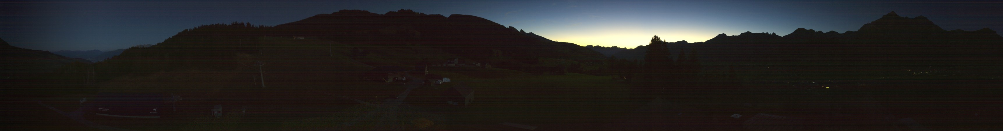 Wildhaus Bergbahnen AG Oberdorf snow cam captured at 14 September 2026 at 8:22 pm GMT+2