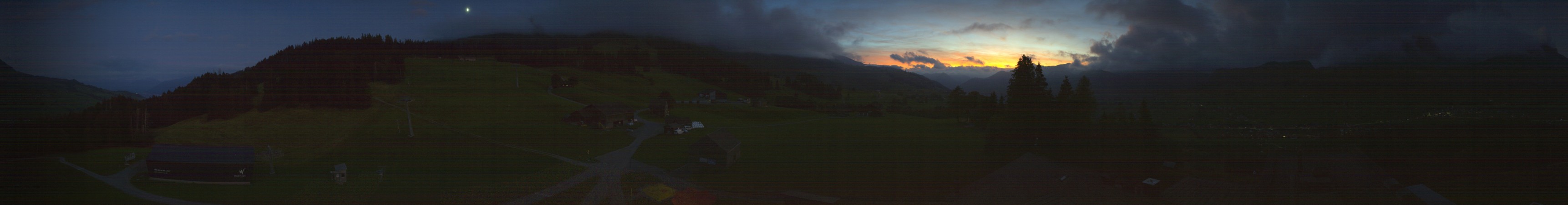 Wildhaus Bergbahnen AG Oberdorf snow cam captured at 21 September 2026 at 7:55 pm GMT+2