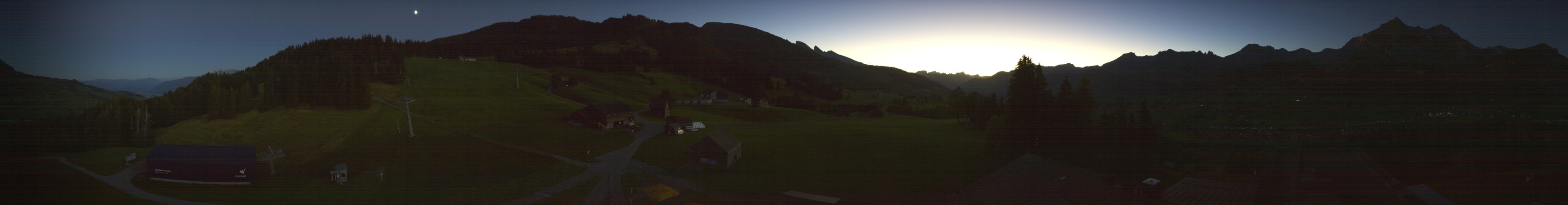 Wildhaus Bergbahnen AG Oberdorf snow cam captured at 22 September 2026 at 8:01 pm GMT+2