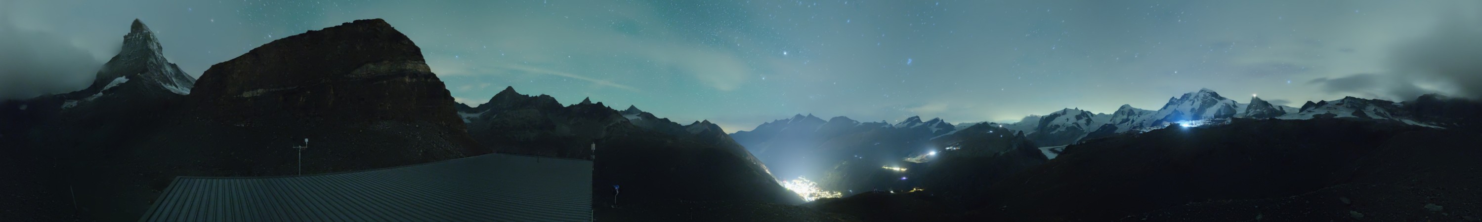 Zermatt Bergbahnen Hirli snow cam captured at 17 September 2026 at 11:45 pm GMT+2
