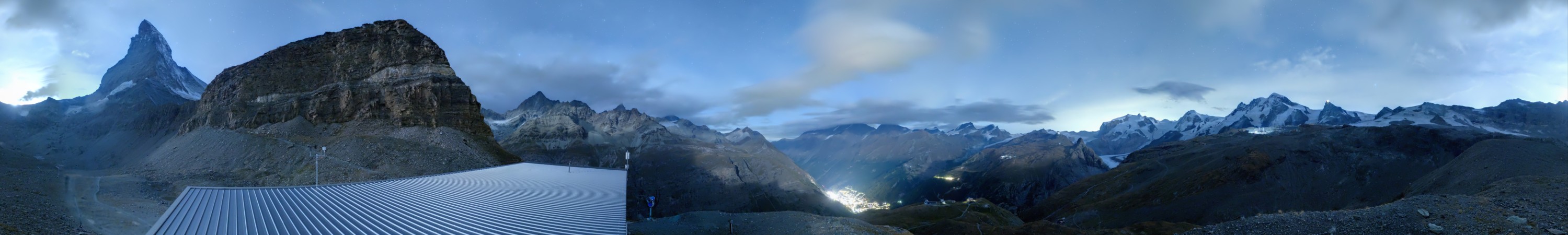 Zermatt Bergbahnen Hirli snow cam captured at 20 September 2026 at 11:56 pm GMT+2