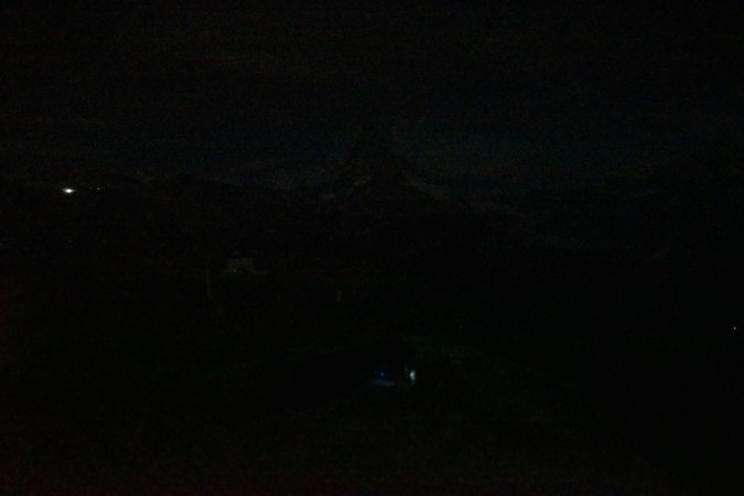 Zermatt Bergbahnen Riffelberg snow cam captured at 29 September 2026 at 11:46 pm GMT+2