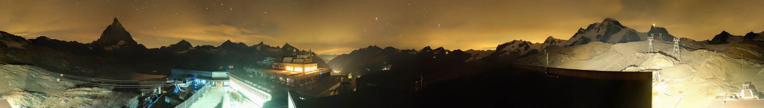 Zermatt Bergbahnen Trockener Steg snow cam captured at 12 September 2026 at 11:56 pm GMT+2