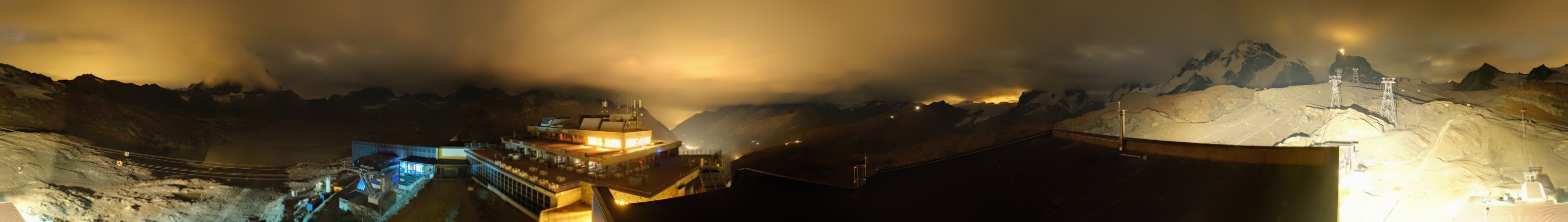 Zermatt Bergbahnen Trockener Steg snow cam captured at 13 September 2026 at 11:47 pm GMT+2