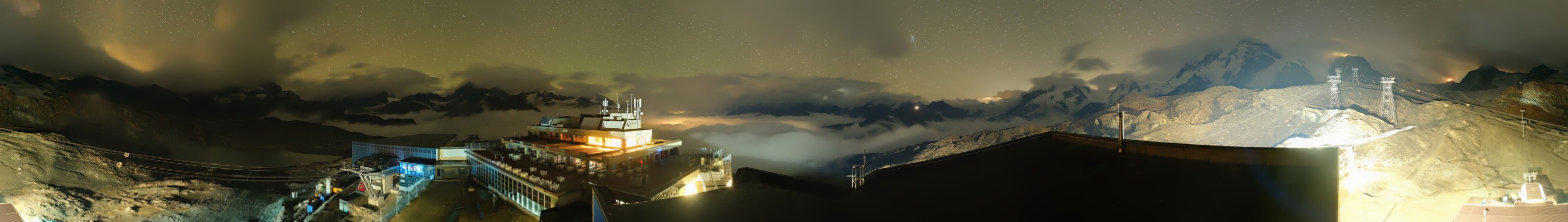 Zermatt Bergbahnen Trockener Steg snow cam captured at 16 September 2026 at 11:54 pm GMT+2