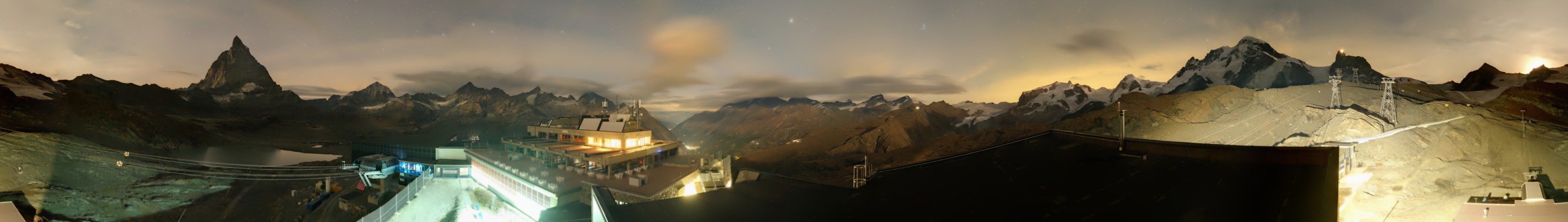 Zermatt Bergbahnen Trockener Steg snow cam captured at 20 September 2026 at 11:45 pm GMT+2
