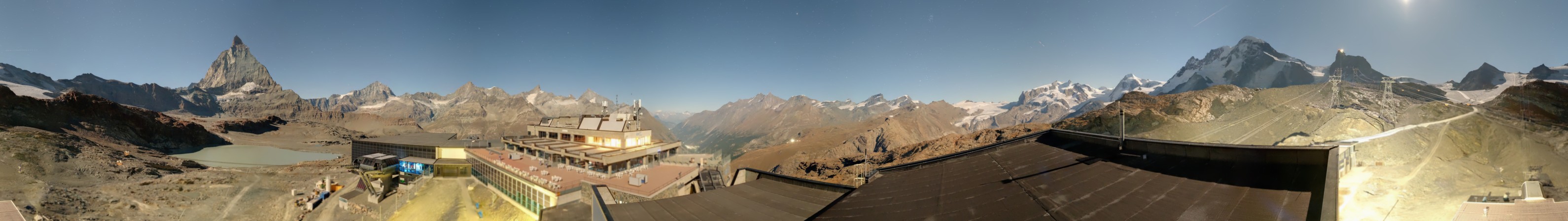 Zermatt Bergbahnen Trockener Steg snow cam captured at 23 September 2026 at 11:54 pm GMT+2