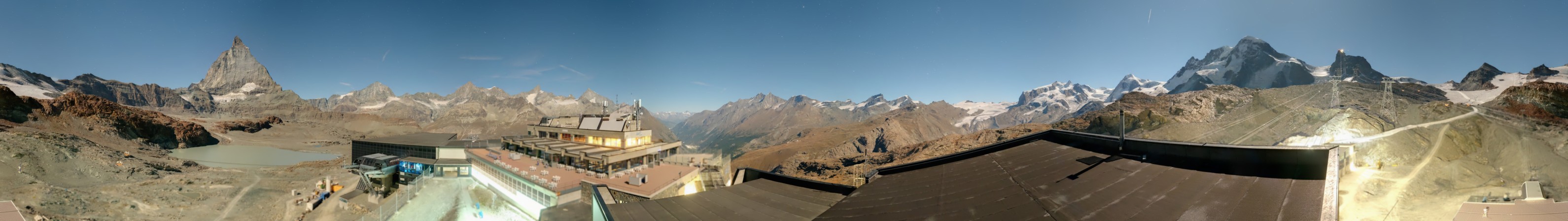 Zermatt Bergbahnen Trockener Steg snow cam captured at 25 September 2026 at 11:49 pm GMT+2