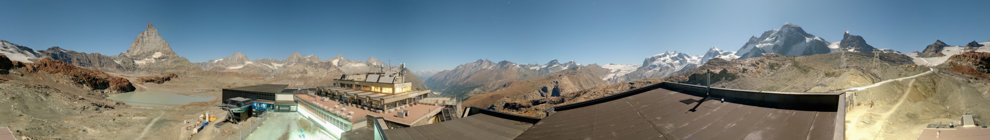 Zermatt Bergbahnen Trockener Steg snow cam captured at 26 September 2026 at 11:50 pm GMT+2