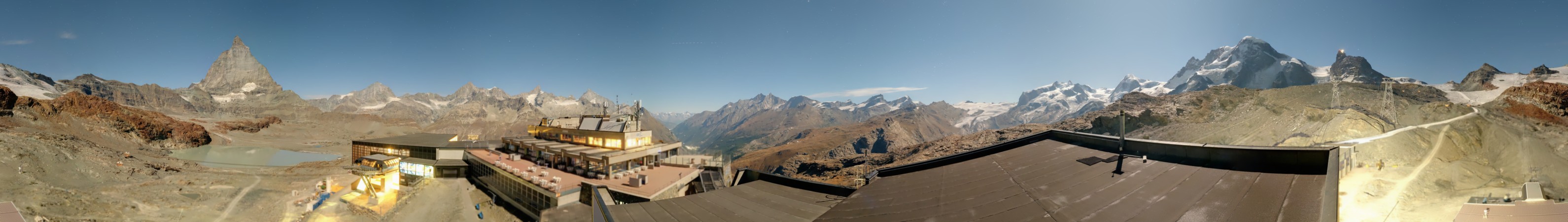 Zermatt Bergbahnen Trockener Steg snow cam captured at 27 September 2026 at 11:50 pm GMT+2