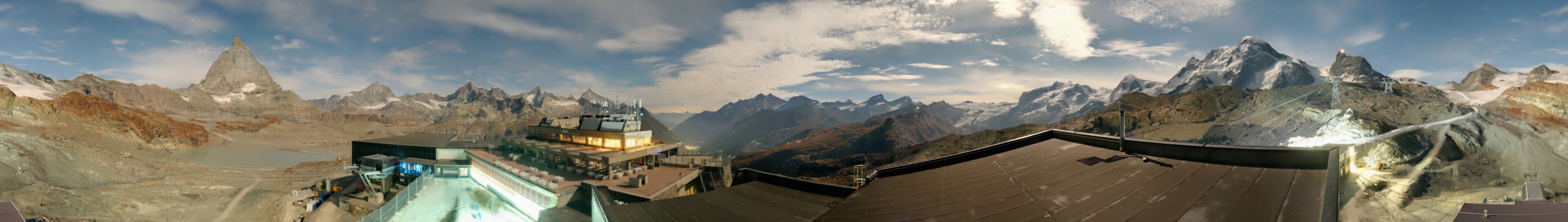 Zermatt Bergbahnen Trockener Steg snow cam captured at 29 September 2026 at 11:46 pm GMT+2