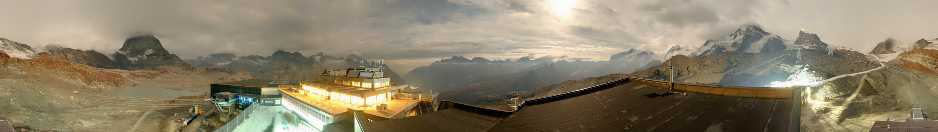 Zermatt Bergbahnen Trockener Steg snow cam captured at 30 September 2026 at 11:46 pm GMT+2