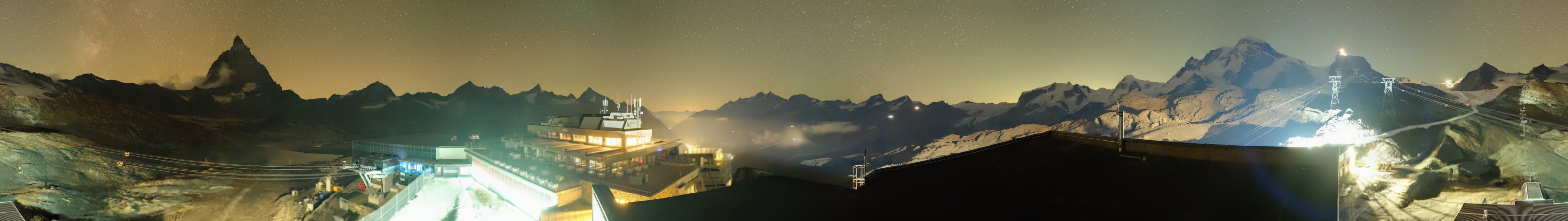 Zermatt Bergbahnen Trockener Steg snow cam captured at 5 October 2026 at 11:56 pm GMT+2