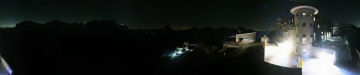 Zermatt Tourismus Gornergrat snow cam captured at 11 September 2026 at 11:57 pm GMT+2
