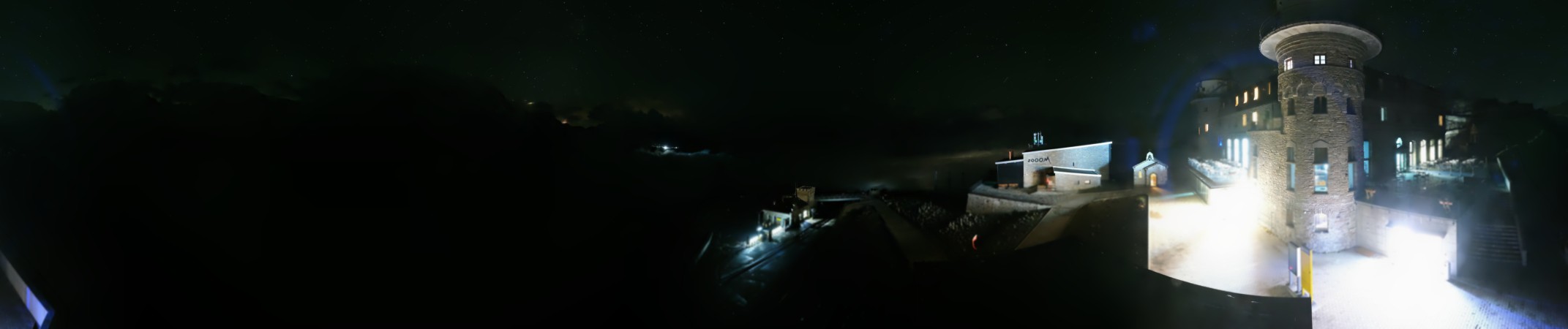 Zermatt Tourismus Gornergrat snow cam captured at 16 September 2026 at 11:54 pm GMT+2