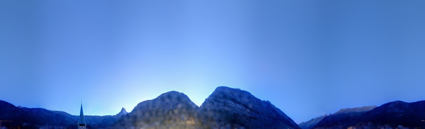 Zermatt Tourismus Zermatterhof snow cam captured at 19 September 2026 at 8:11 pm GMT+2