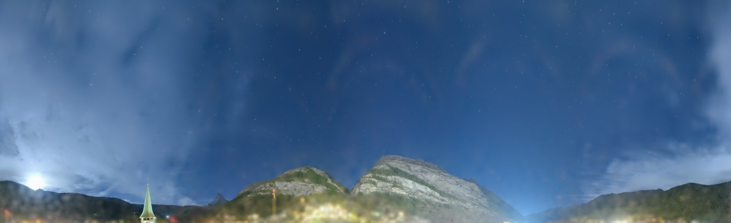 Zermatt Tourismus Zermatterhof snow cam captured at 23 September 2026 at 9:11 pm GMT+2