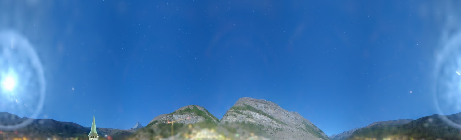 Zermatt Tourismus Zermatterhof snow cam captured at 26 September 2026 at 11:39 pm GMT+2
