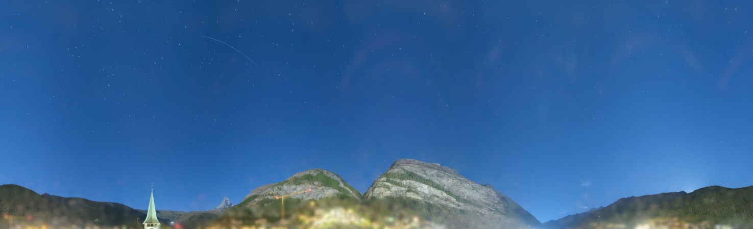 Zermatt Tourismus Zermatterhof snow cam captured at 27 September 2026 at 9:16 pm GMT+2