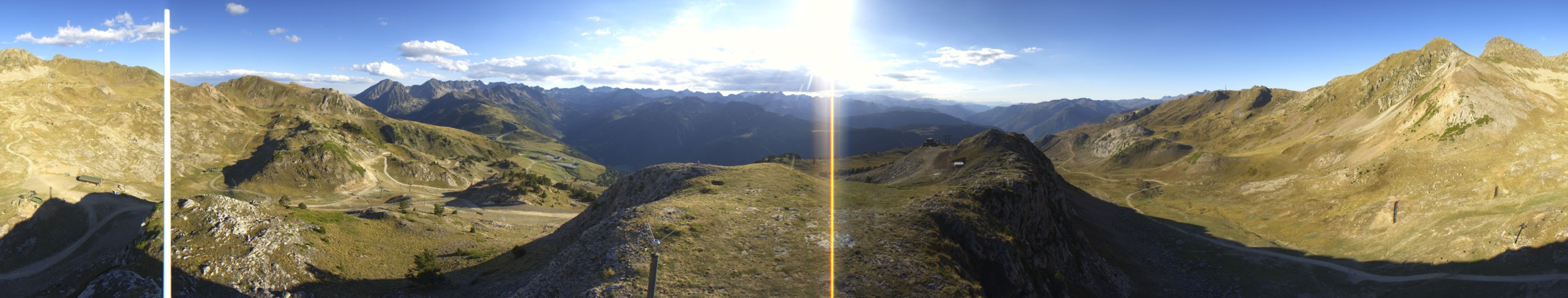 Baqueira Teso snow cam captured at 15 September 2026 at 6:13 pm GMT+2