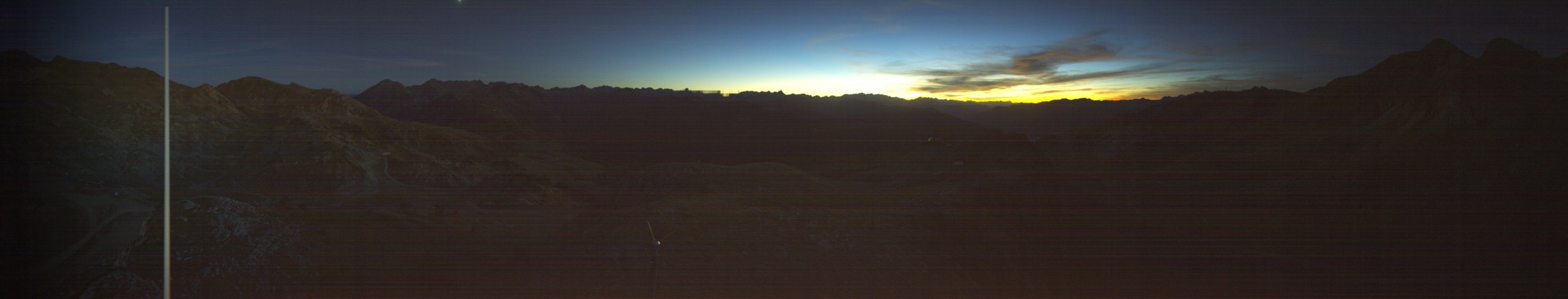 Baqueira Teso snow cam captured at 20 September 2026 at 8:34 pm GMT+2