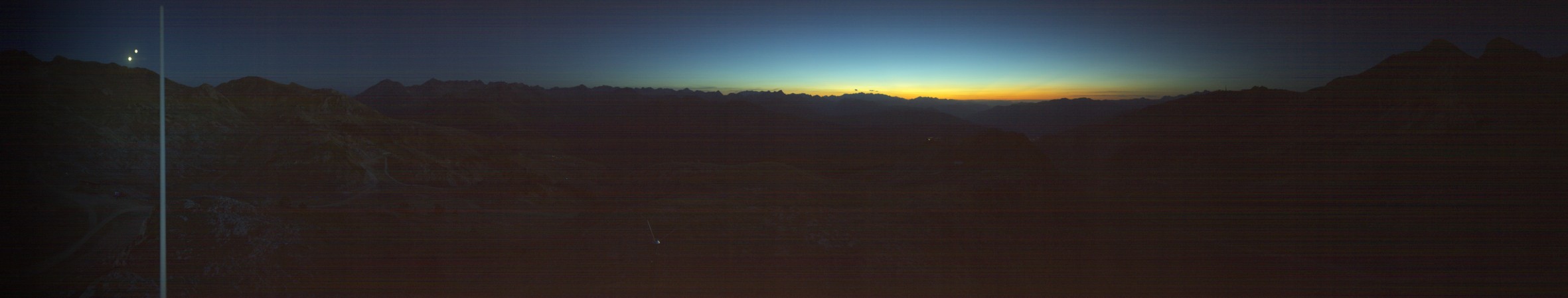 Baqueira Teso snow cam captured at 26 September 2026 at 8:28 pm GMT+2