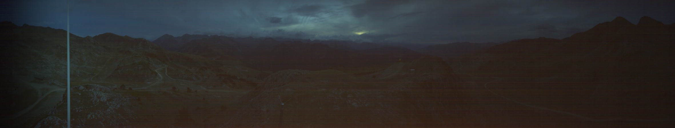 Baqueira Teso snow cam captured at 28 September 2026 at 8:25 pm GMT+2