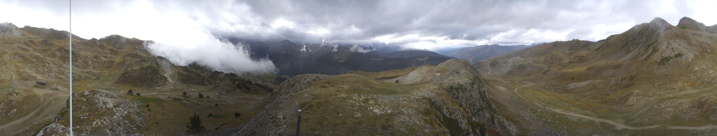 Baqueira Teso snow cam captured at 29 September 2026 at 5:00 pm GMT+2