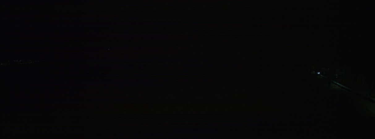 FGC Cap de Comella inferior snow cam captured at 1 October 2026 at 11:40 pm GMT+2