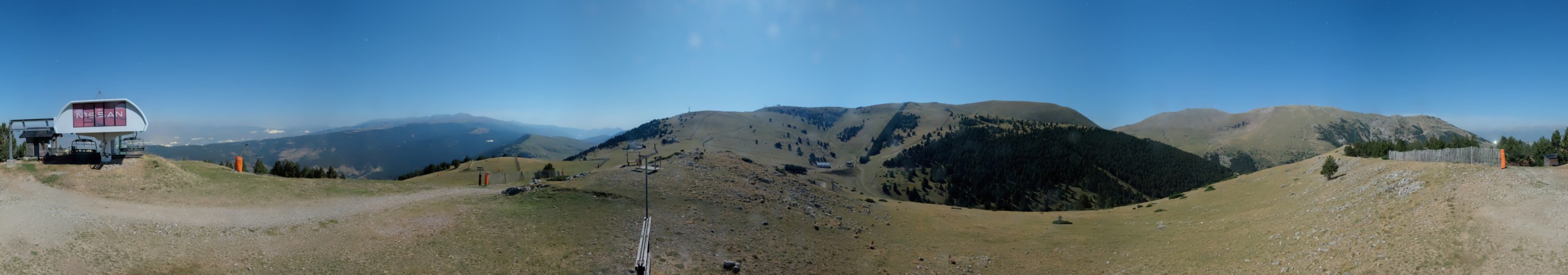 FGC Cap de Comella superior snow cam captured at 26 September 2026 at 11:51 pm GMT+2