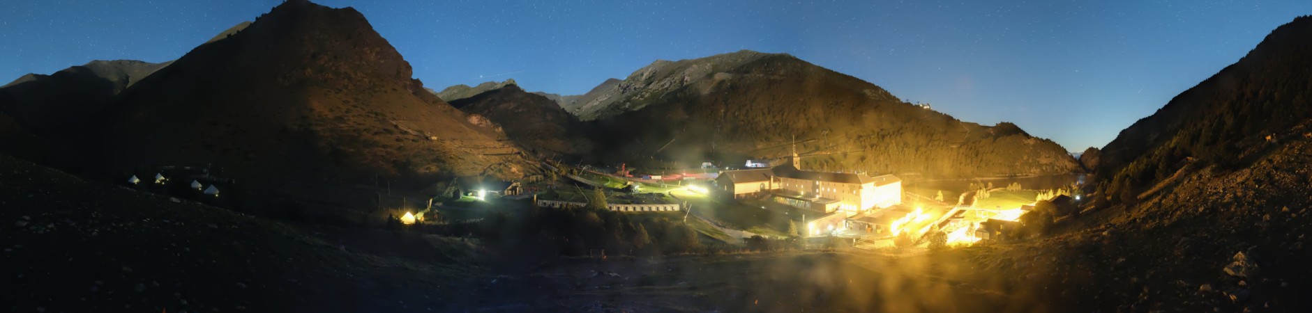 FGC Mirador de la Canal snow cam captured at 19 September 2026 at 11:55 pm GMT+2