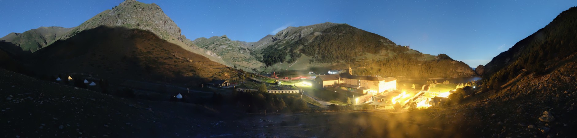 FGC Mirador de la Canal snow cam captured at 20 September 2026 at 11:53 pm GMT+2
