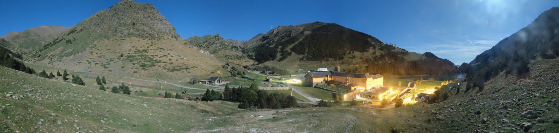 FGC Mirador de la Canal snow cam captured at 23 September 2026 at 11:55 pm GMT+2