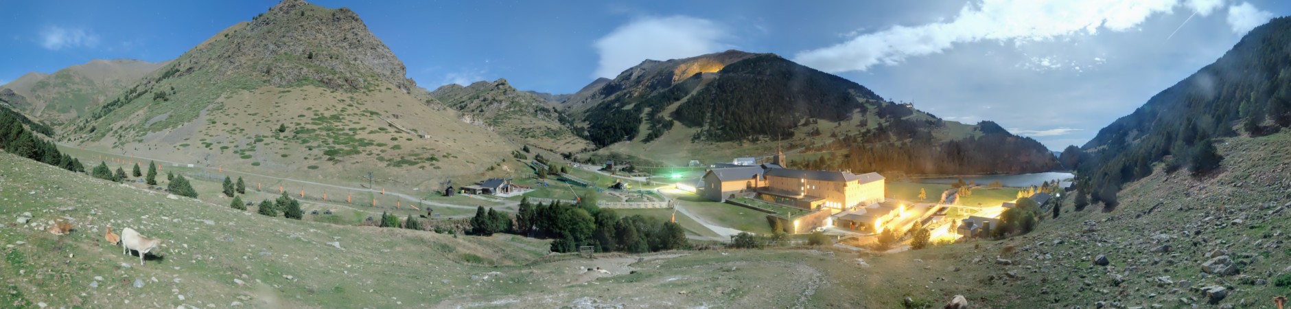 FGC Mirador de la Canal snow cam captured at 24 September 2026 at 11:50 pm GMT+2