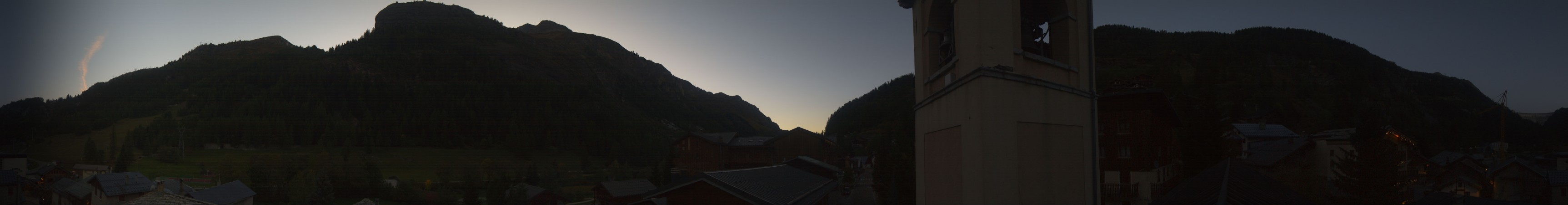Tignes Brévières snow cam captured at 27 September 2026 at 7:42 pm GMT+2